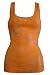 Topia Junior Studded Glitter Paint Ribbed Tank Top - 2 Colors Available