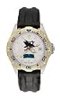 San Jose Sharks All Star Leather Mens Watch