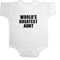 World's Greatest Aunt Baby Ultrasoft Onesie