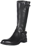 ECCO Women's Hobart Harness Flat Boot,Black,40 EU/9-9.5 M US