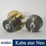 2個同一セットKaba Star Neo(カバスター・ネオ) シリンダー錠 MIWA THMタイプ+LSPタイプ　鍵 交換 取替え Kaba6159+6150R 組合せ３