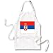 Serbia Flag Apron