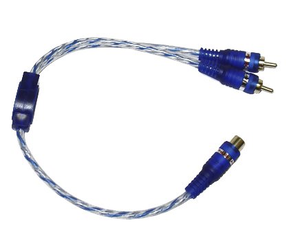 ProLink Specialist Series Stereo RCA Interconnect Cables - 1 Female to 2 Male Y Cable