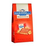 Ghirardelli Milk Chocolate & Peanut Butter Squares Chocolates Gift Bag