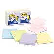 Post-it&reg; Notes, Original Pop-up Refill, 3 Inches x 3 Inches, Assorted Pastel Colors, 12 Pads per Pack