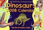 Dinosaurs with Stickers 2008 Wall Calendar
