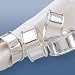 ROUND NAPKIN RINGS - SET OF 4 ROUND SILVER PLATED NAPKIN RINGS