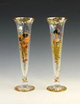 Goebel Sektgl&auml;ser Set Klimt 100 Jahre Sonderedition