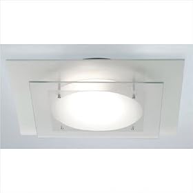 Astro 0271 E27 Planar Ceiling Light excluding 1 x 60 Watt 230 V Bulb, Frosted