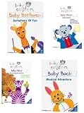 [4 DVD SET] Baby Einstein - Baby Monet - Discovering the Seasons / Baby Einstein - Baby Mozart - Music Festival / Baby Einstein - Baby Bach - Musical Adventure / Baby Einstein - Baby Beethoven - Symphony of Fun