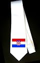 Party Decoration Necktie with map, Croatian, Croatien