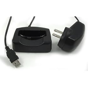 USB Sync Cradle with AC Charger for O2 XDA Mini, i-mate Jam, Qtek S100, HTC Magician, MDA Compact