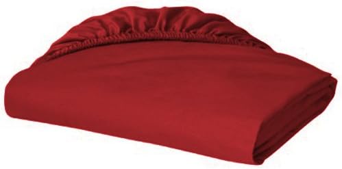 Egyptian Cotton 800 Thread Count- 15 Inche Deep Pocket 1 piece Fitted Sheet-(Bottom Sheet) King Solid Burgundy