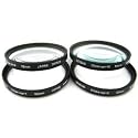 Zeikos ZE-CU458 Multi-Coated close-up Filter 4pk Set for 58mm Digital SLR Camera Lens Macro Photography