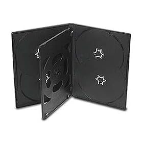 <b>6 Disc DVD Case, 5 Pack</b>