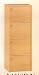 NEW 4 LEVEL WOODEN CABINET W, DOORS IN NATURAL FINISH