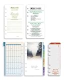 Day-Timer Serenity 2-Page-Per-Week Portable Refill - January 2009