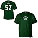 Reebok New York Jets Bart Scott Name & Number T-Shirt