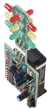 DIY Traffic Light Kit. 4-way Stoplight with Red, Yellow and Green LEDs