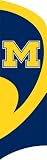 NCAA Michigan Wolverines Tall Team Flag W/Pole.
