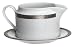 Nikko Ceramics Platinum Filigree Gravy & Stand