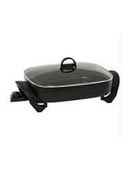 New Focus Electrics West Bend 12" X 15" Oblong Skillet 3 Inches Deep With A Non-Stick Coating
