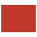 Pacon Peacock 100% Recycled Railroad Board, 22 x 28 Inches, 4-Ply, Red, Carton Of 25 Sheets (5475-1)