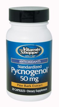 Vitamin Shoppe - Pycnogenol, 50 mg, 30 capsules