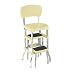 Cosco 11-120CBY1 Retro Chair/Step Stool Yellow