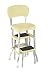 Cosco Retro Chair/Step Stool, Yellow # 11-120CBY1