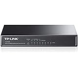 TP-LINK TL-SF1008P 10/100Mbps 8-Port PoE Switch, 4 POE ports, IEEE 802.3af, 53W