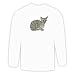   - Long Sleeve T-shirt with kitten, abyssinian, cat, feline Large White