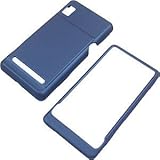IHX Mobile Rubberized Protector Case for Motorola DROID 2 A955, Navy