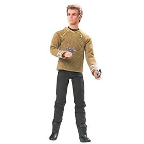 2009 Pink Label Barbie Star Trek 50th Anniversary Ken As Captain Kirk by Barbie
