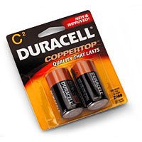 Duracell Batteries / 2 C - size batteries