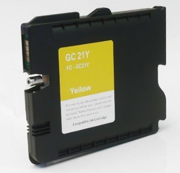 Ricoh GC-21Y (405535) Yellow Compatible Gel Ink Cartridge