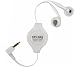 Ziplinq Stereo Headset with 3.5mm plug (White)