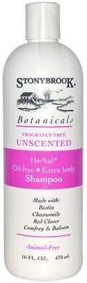 Stonybrook Botanicals Unscented Herbal Conditioner, Oil Free - 16 oz (Pack of 2)