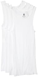 BVD Men's A-Shirt, 4-Pack