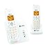 AT&T EL51209 DECT 6.0 Cordless Phone, White/Grey, 2 Handsets