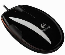LOGITECH LS1 Laser Mouse in grape flash jaffa