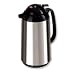 Oggi Stainless Steel Finish Dial a Brew Rotating Top Carafe with Press Button Top & Glass Liner -34 oz Image
