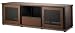 Salamander Synergy 236 A/V Cabinet w/ Two Doors & Media Drawer (Cherry/Black)