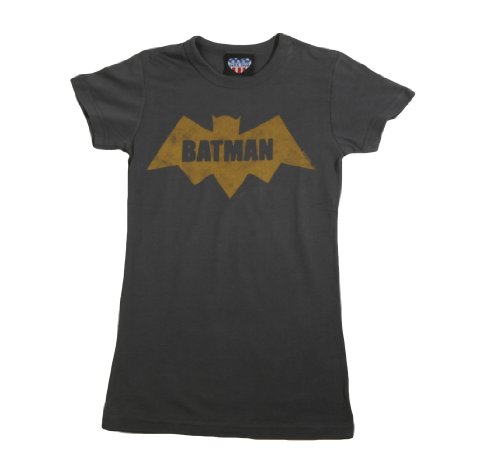  Junkfood Batman Symbol Womens Fitted Juniors T-shirt