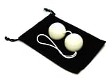 Deluxe Ben Wa Balls Ivory Kegel Exerciser
