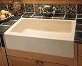 KOHLER K-6546-4U-0 Dickinson Apron-Front, Undercounter Kitchen Sink, White