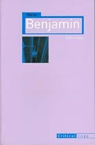 Walter Benjamin (Critical Lives)