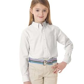 Buy 8970Y UltraClub Youth Classic Wrinkle-Free Long-Sleeve Oxford by UltraClub