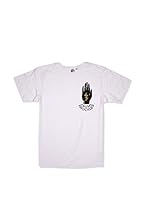 Rum Knuckles Camiseta Manga Corta Flash Hand (Blanco)