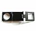 Black Metal Folding Magnifier Magnifying Glass Jewelry Loupes 15X